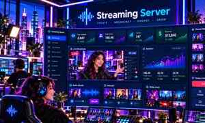 Streaming Server administrator control center